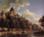 Jan van der Heyden, Canal scenery
